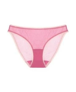 OnGossamer Solid Mesh Hip Bikini