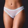 OnGossamer Underwear Solid Mesh Hip Bikini
