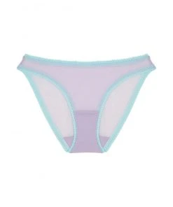 OnGossamer Underwear Solid Mesh Hip Bikini