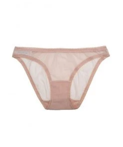 OnGossamer Solid Mesh Hip Bikini