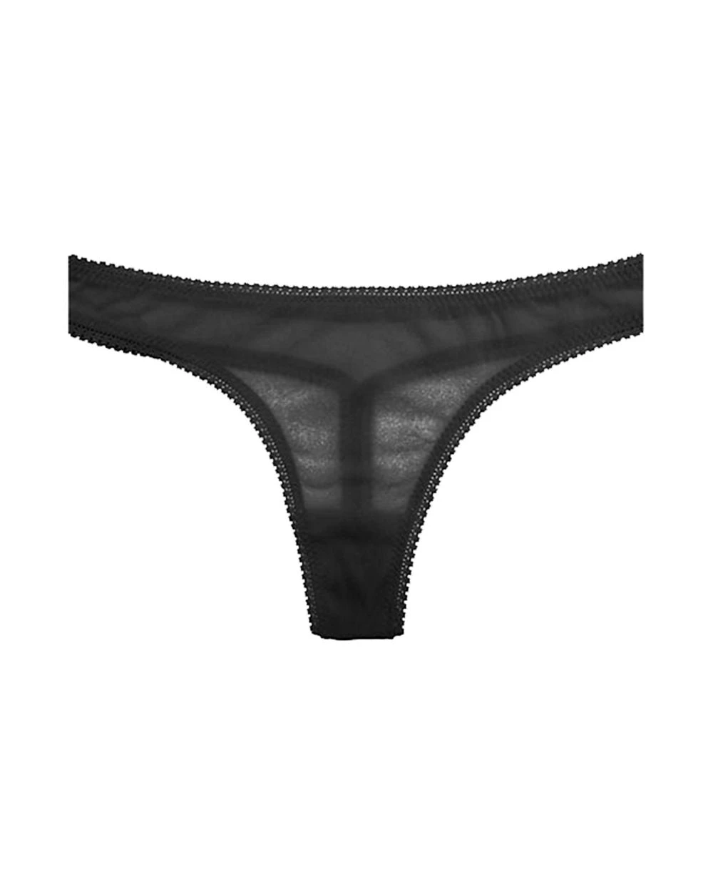OnGossamer Solid Mesh Hip-G Thong Underwear OnGossamer Solid Mesh Hip-G Thong Underwear