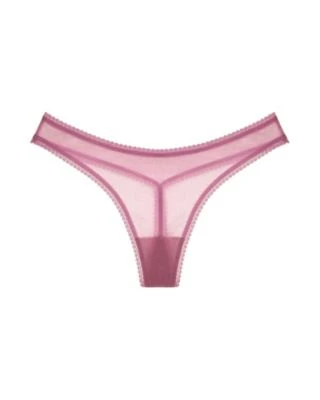 OnGossamer Solid Mesh Hip-G Thong 1 OnGossamer Solid Mesh Hip-G Thong