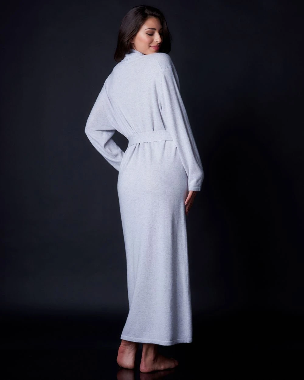 Arlotta Classic Collection Long Cashmere Robe 3 Arlotta Classic Collection Long Cashmere Robe
