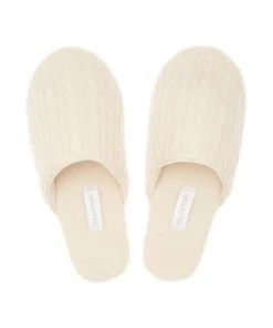 Arlotta Socks & Slippers Cashmere Baby Cable Slide