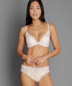 Natori Bras Feathers Contour Plunge Bra