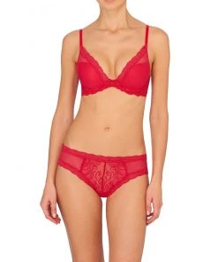 Natori Feathers Contour Plunge Bra