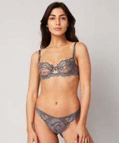 Lise Charmel DD+ Dressing Floral Demi Cup Bra